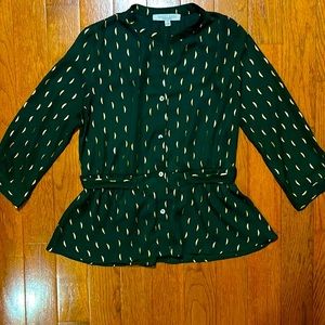 Sweet Rain tie back blouse women’s small